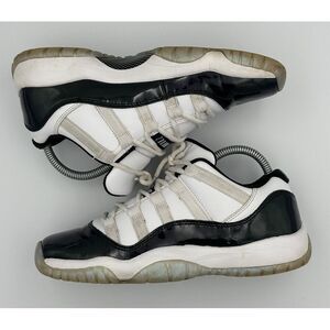 Air Jordan 11 Reto Low Iridescent GS Boys Shoe‎ Size 6Y Green 528896-145